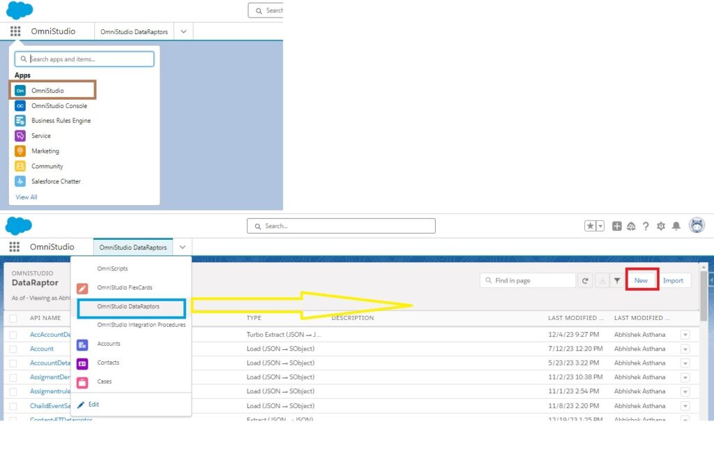 Select Turbo Extract Datareptor & Fill The Extraction