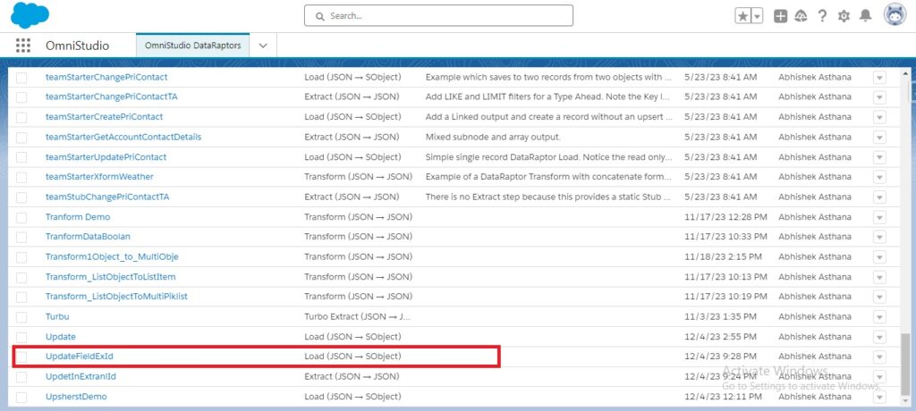 Omniscript Data Raptor How to use upsert record DataRaptor in OmniScript - 9to9clouds
