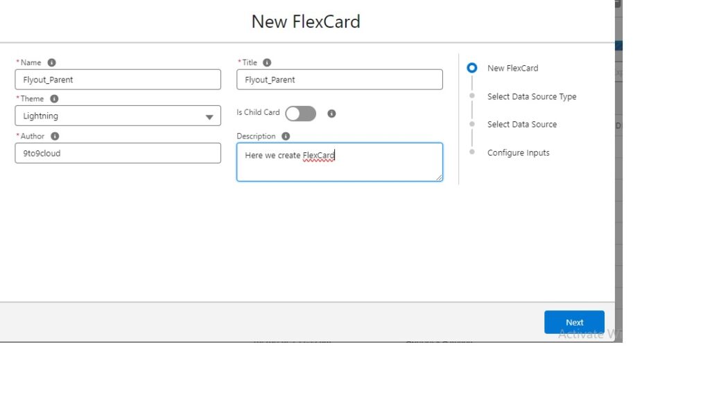 Parent Flexcard