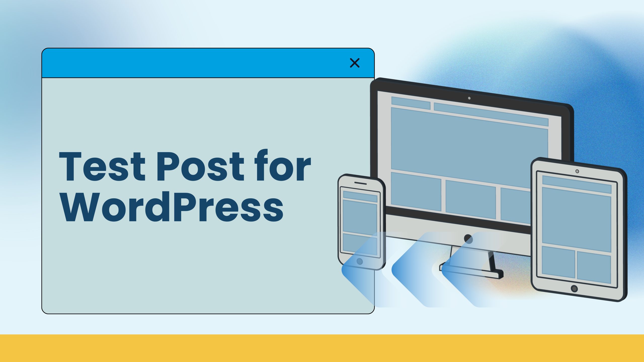 Test Post for WordPress